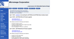 Desktop Screenshot of micromegacorp.com